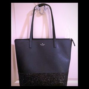 Kate Spade♠️ New York Greta Black glitter🖤💕